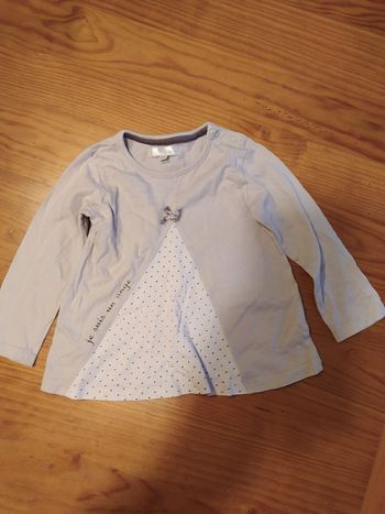 Tee shirt mes petits cailloux 24 mois