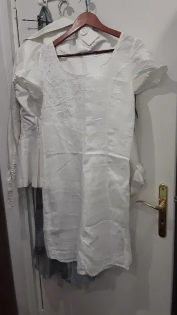 Robe blanche  t M
