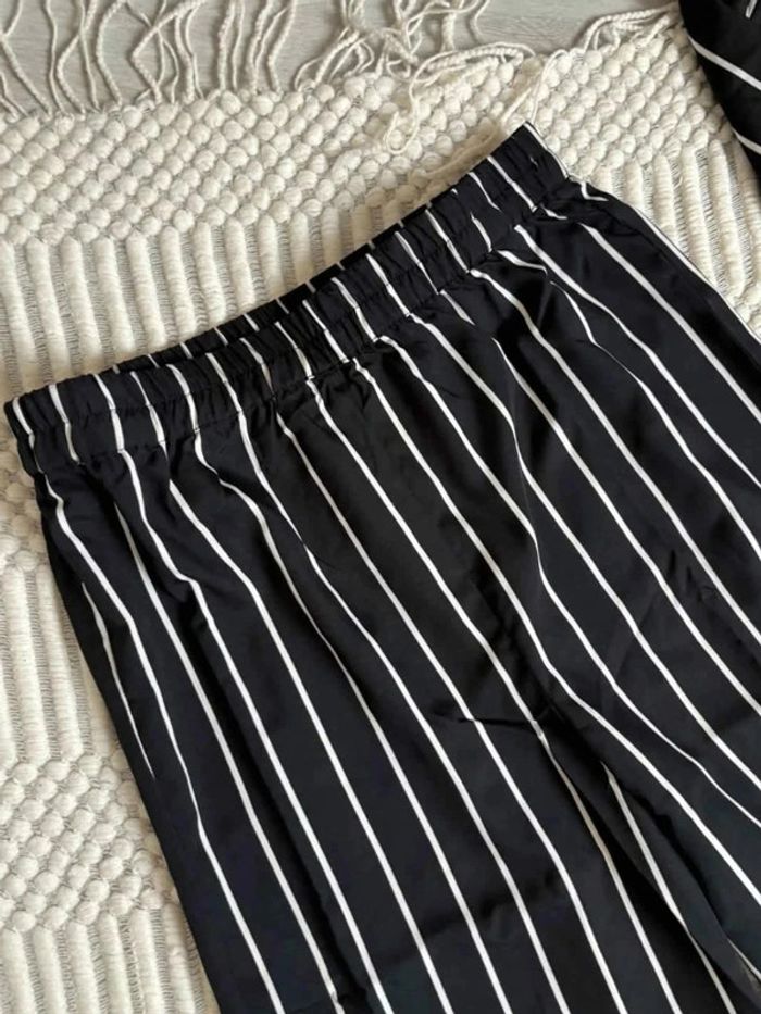 Pantalon wide legs et blouse assortie 38 - photo numéro 8