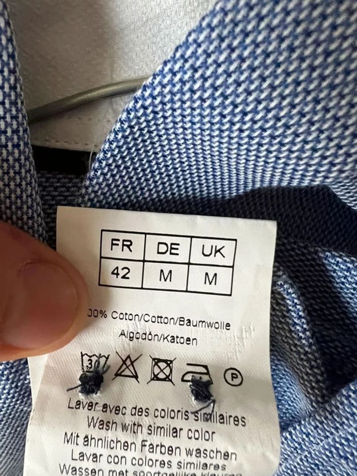 Chemise bleue - photo numéro 5