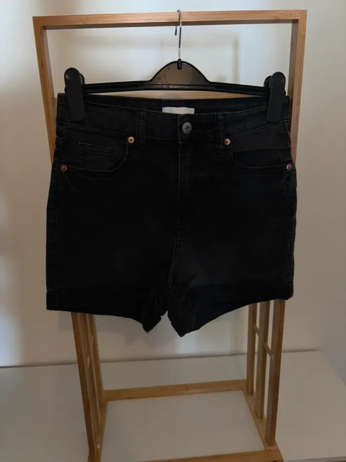 Short en jeans