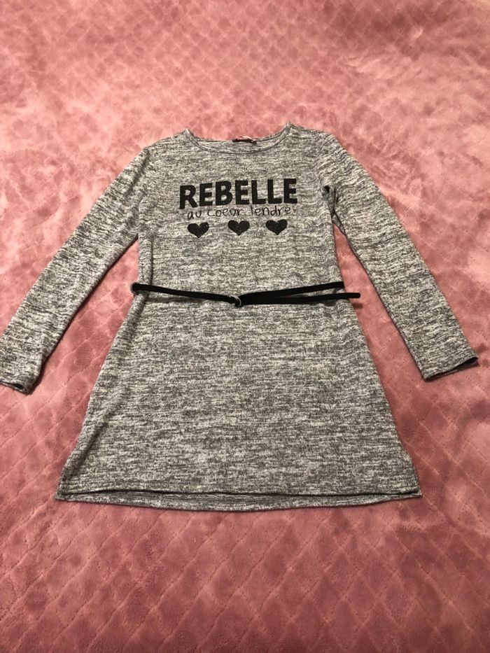 Robe pull fille - Taille 10 Ans