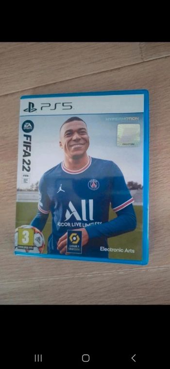 Jeux fifa 2022 ps5