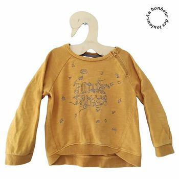 4 ans pull sweat tape a l oeil