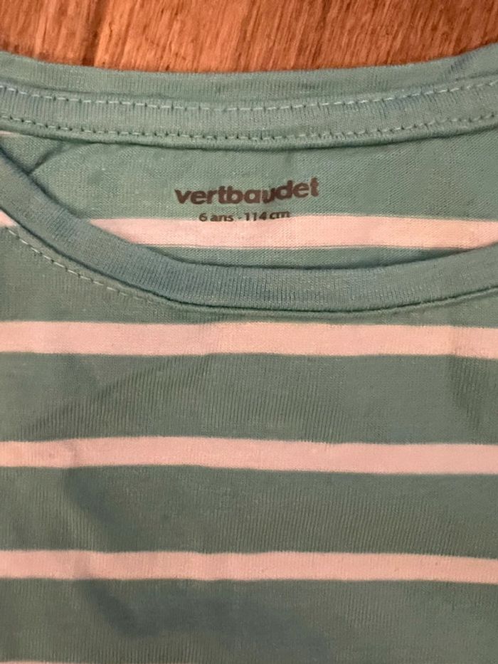 Vends lot de 10 vêtements printemps été vertbaudet 6/7 ans très bon état - photo numéro 5