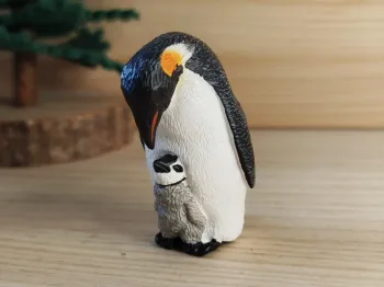 Schleich pingouin et son bébé Figurine animal de la mer