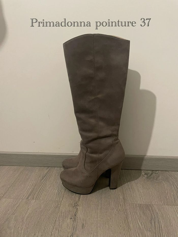 bottes haute gris primadonna pointure 37
