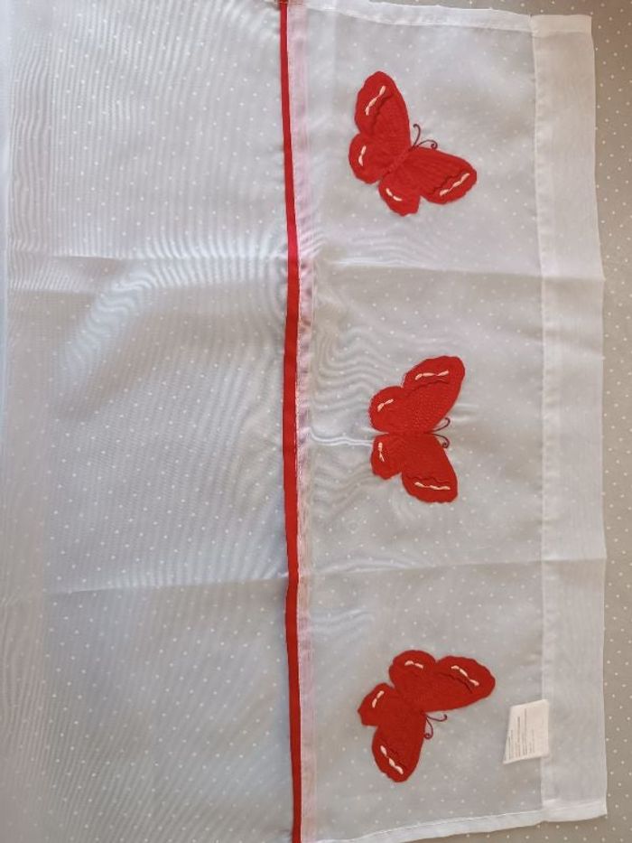 Paire de rideaux droite passe tringle