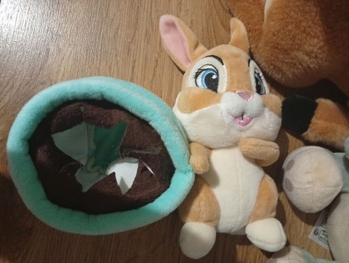 Lot peluches Bambi Disney - photo numéro 3