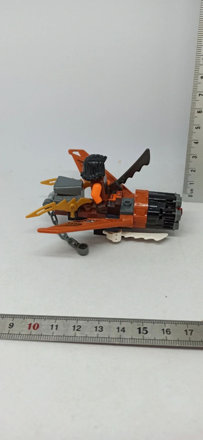 Petit vaisseau avec mitrailleuse motif samouraï ninjago lego - photo numéro 4