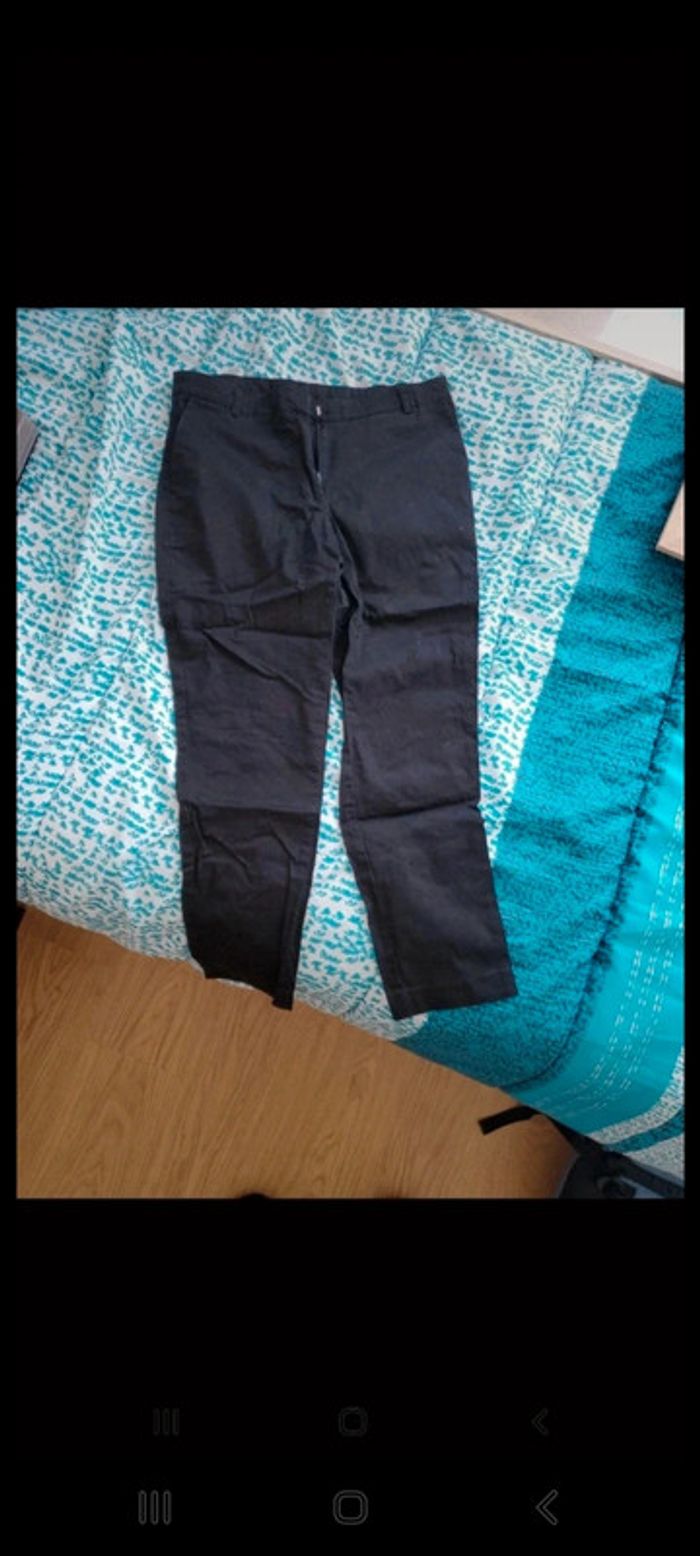 Pantalon noir type tailleur