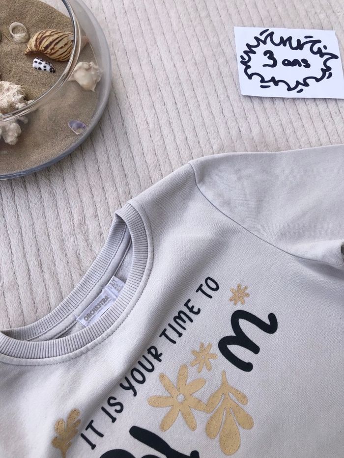 Sweat en molleton - 3 ans (98 cm) - Orchestra - photo numéro 2