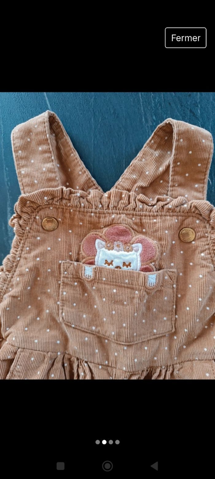 Salopette Sergent Major 6 mois - photo numéro 2