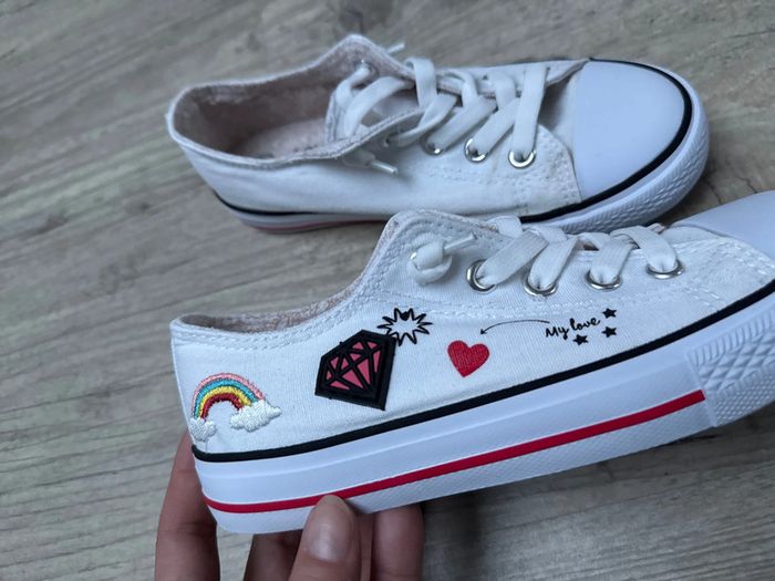 Chaussures en toile Lovely skull 32 TBE - photo numéro 10