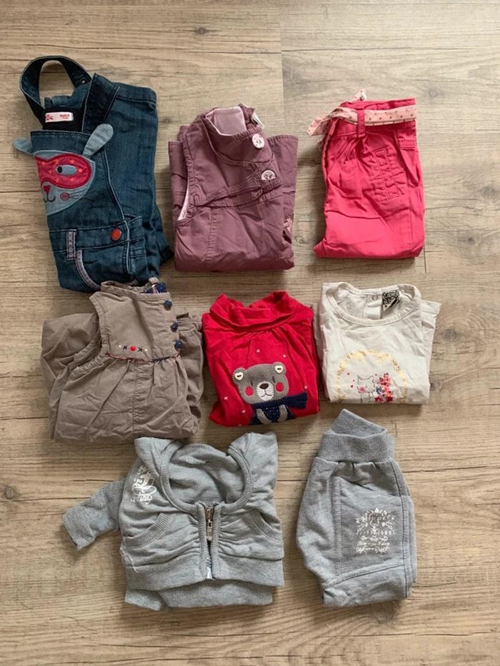 Lot vêtements hiver 9 mois