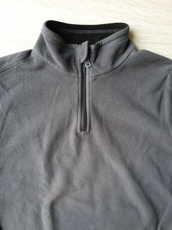 Sweat polaire 12 ans gris - photo numéro 3