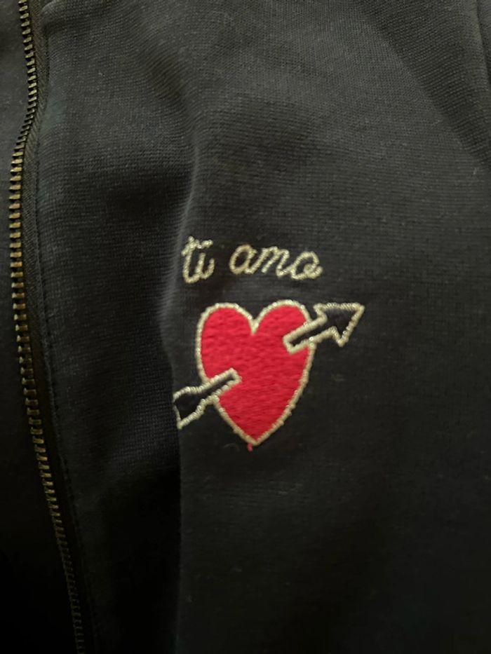 Combishort manches longues Marine "ti amo" 8 ans - IKKS - photo numéro 6