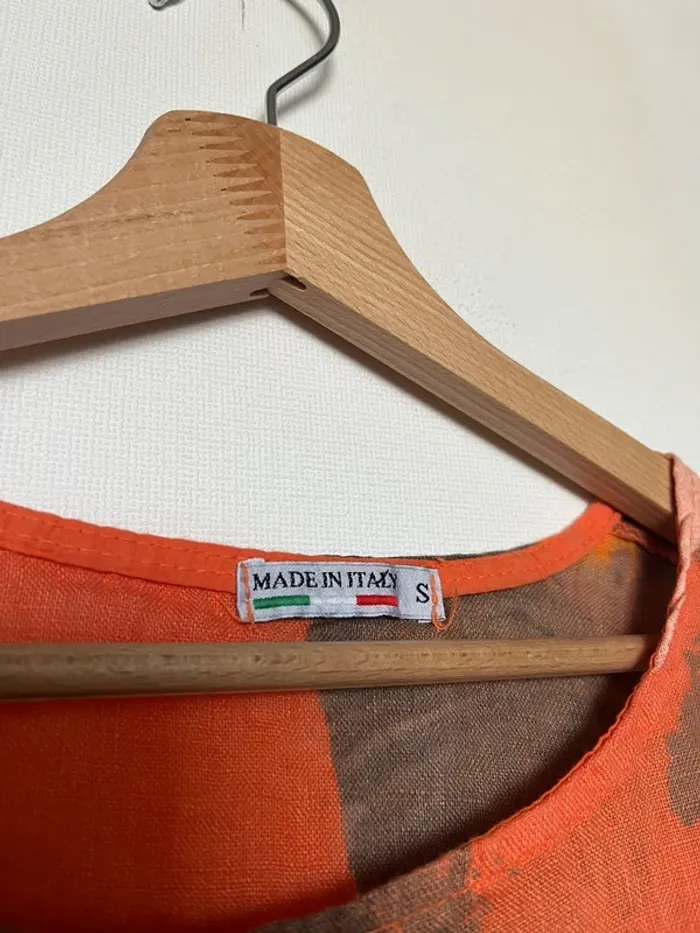 Robe orange Made In Italy S - photo numéro 14