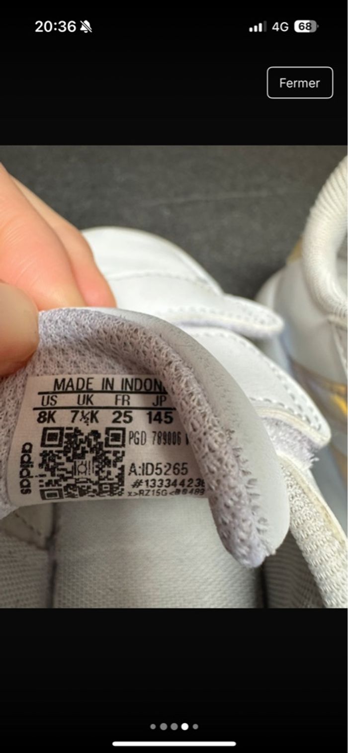 Basket fille Adidas - photo numéro 5