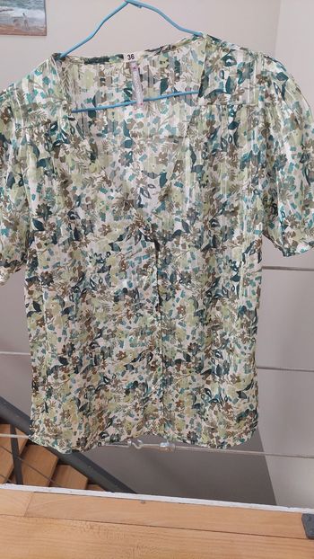 blouse fleurie