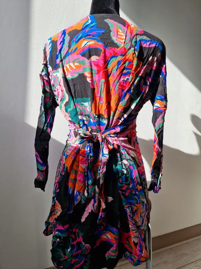 Robe fleuris zara - photo numéro 2