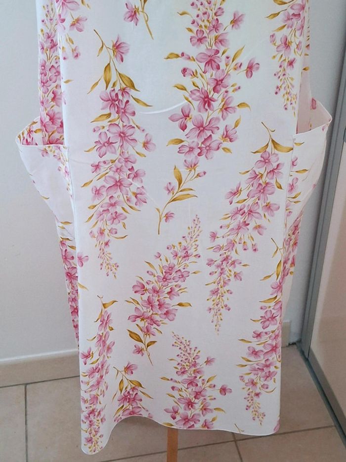 Robe de plage, robe de jardin ,voile de coton, tailleXL - photo numéro 8