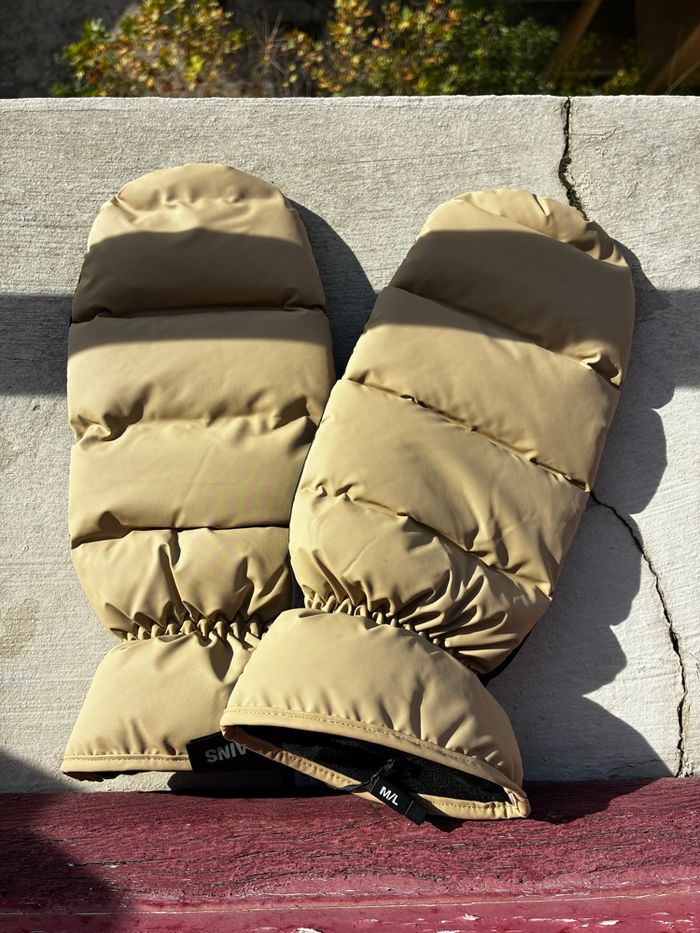 Moufles Rains beiges - Taille M/L - Neuves - photo numéro 2