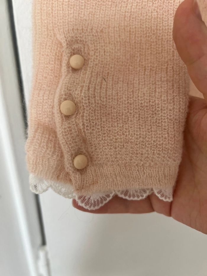 Sezane pull Nicky nude taille S - photo numéro 3