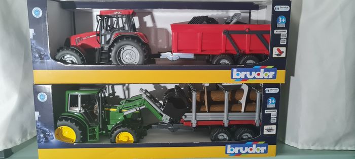 Camion bruder chargeur bois et benne basculante neuf envoi rapide - photo numéro 7