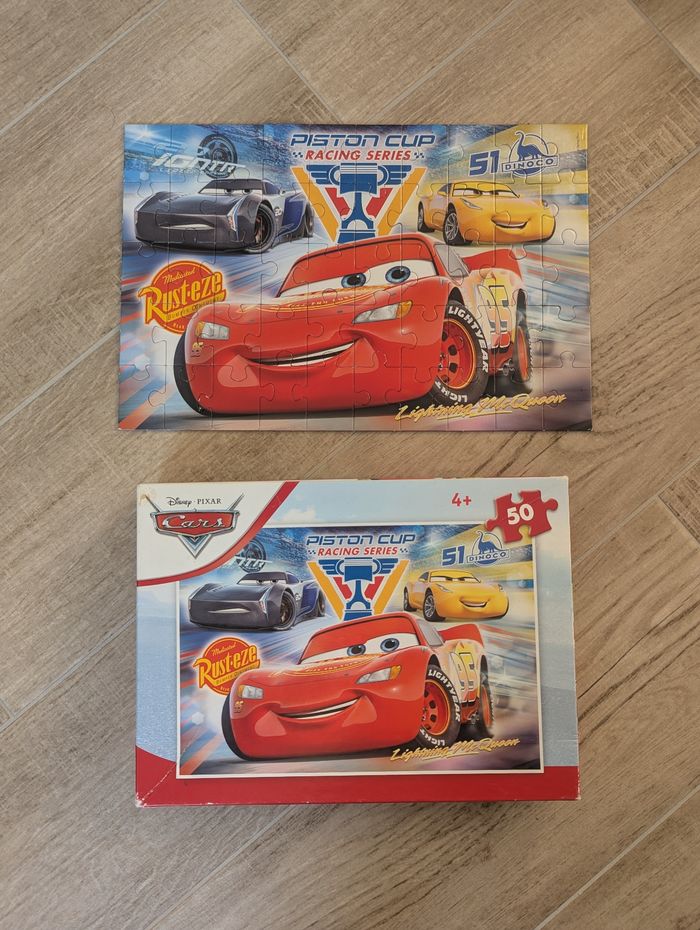 Lot de Puzzle Cars