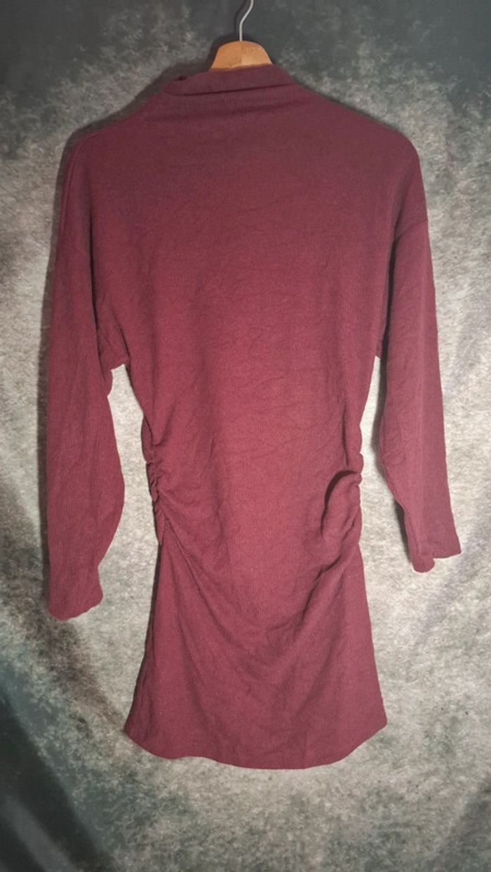 Robe bordeaux douce - photo numéro 2