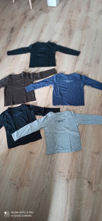 Lot de 5 pulls 6 ans
