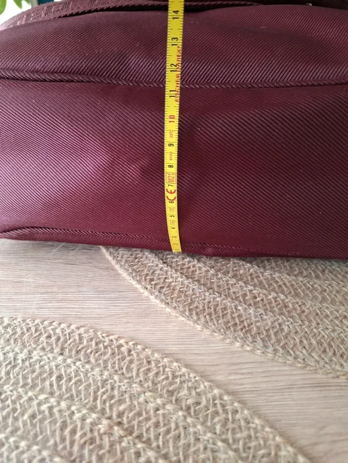 Sac bandoulière Ted Lapidus bordeaux - photo numéro 11