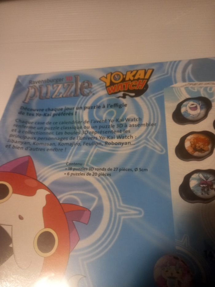 Calendrier de l'avent yo kai watch - photo numéro 5