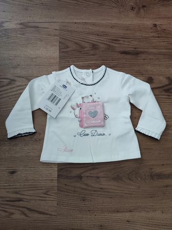T shirt fille Chicco neuf