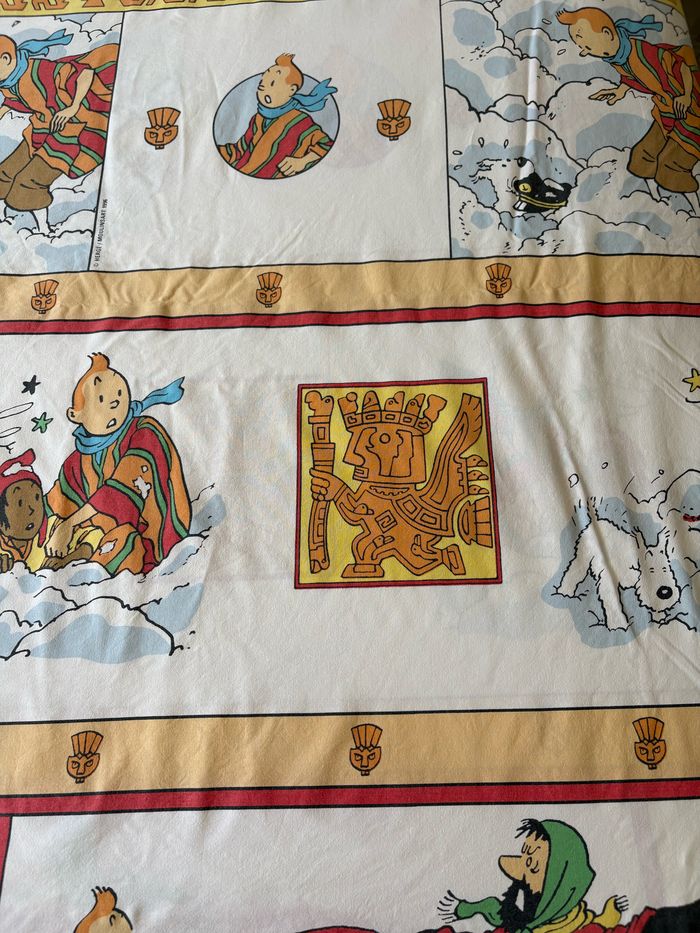 Housse de couette Tintin vintage 1996 - photo numéro 6