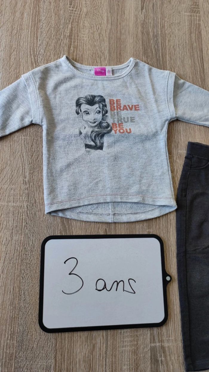 T-shirt et pantalon taille 3 ans - photo numéro 2