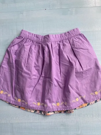 Jupe violette sergent major 7 ans