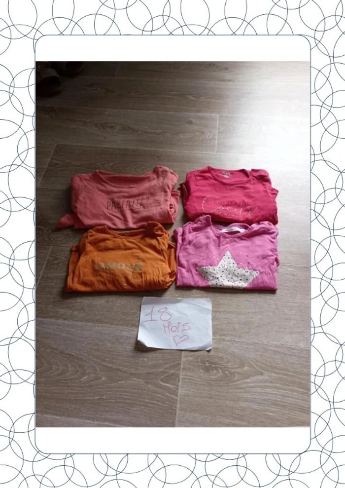 Tee shirt manches longues fines