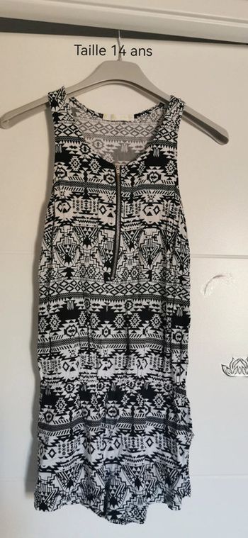 Combi short taille 14 ans