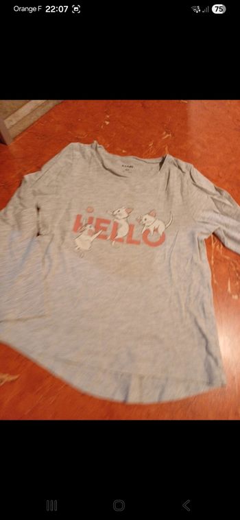 T.shirt fille taille 4 ans