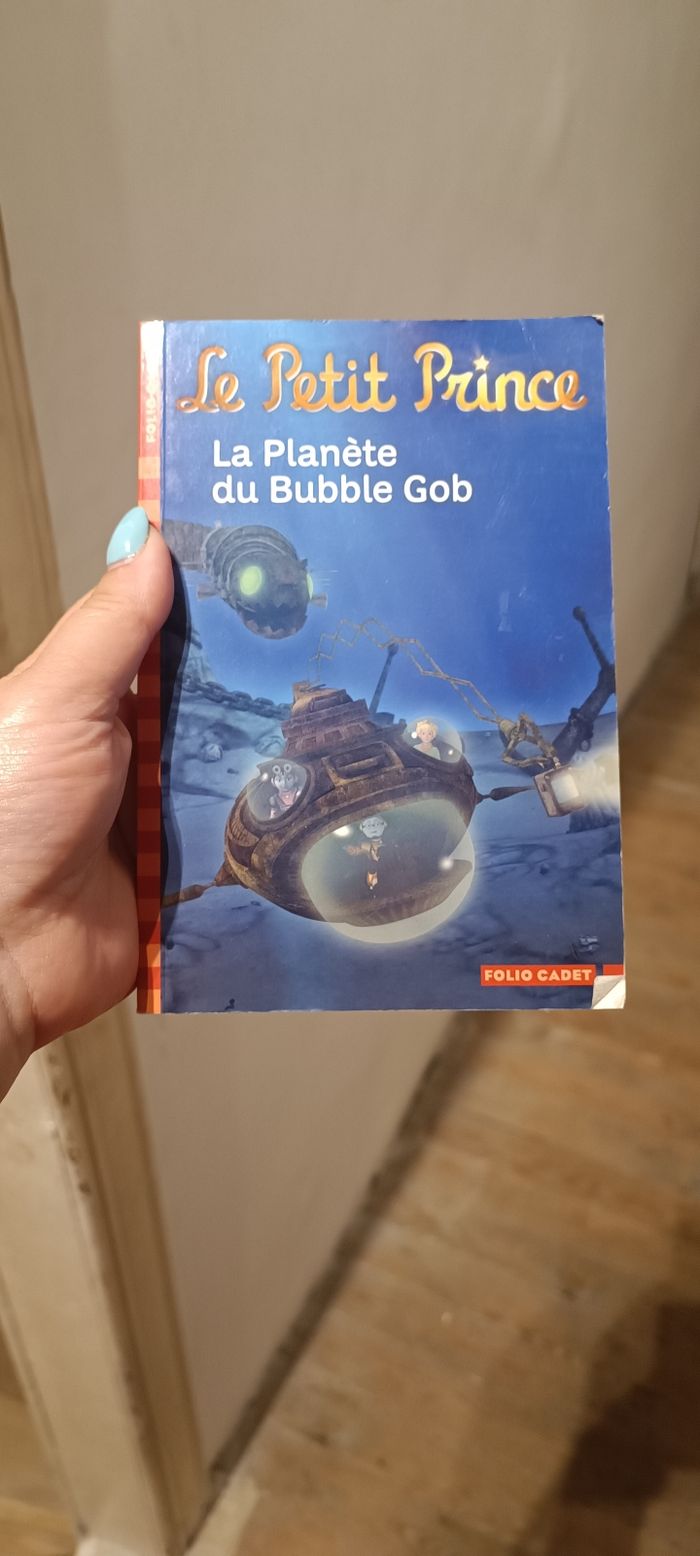 Livre le petit prince la planète du bubble gob