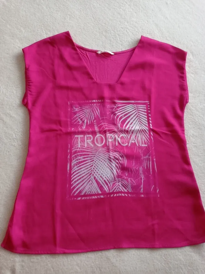 T-shirt sans manches, Camaïeu 36