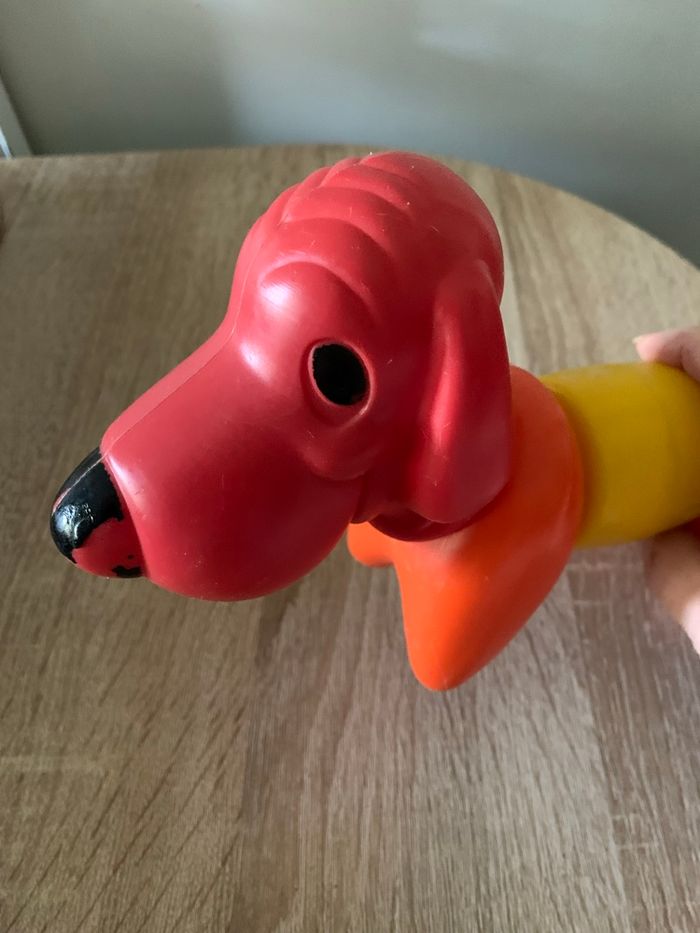 Jouet vintage Tupperware chien à assembler - photo numéro 3