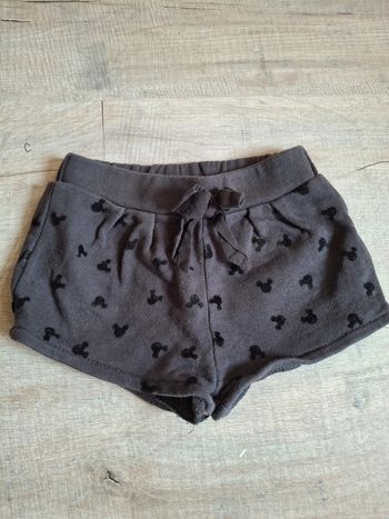 Short disney fille 12 mois