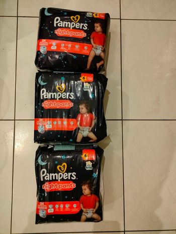 Pampers night pants taille 6