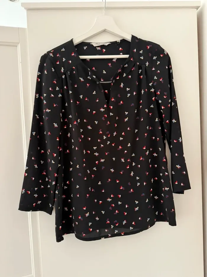 Belle blouse fluide Naf Naf 🌸 S 36 - photo numéro 8