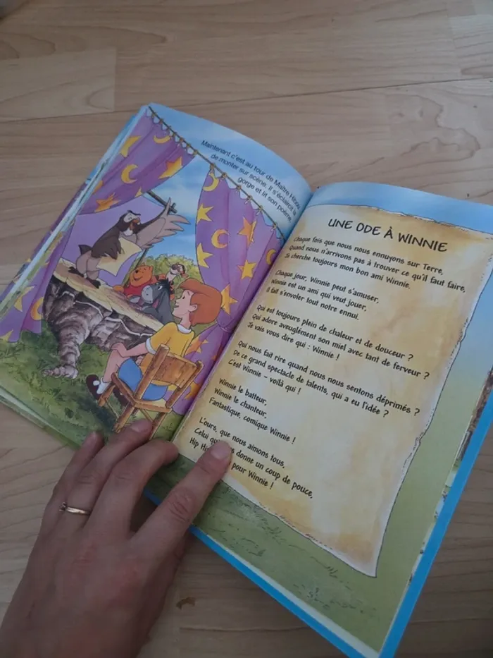 Livre disney winnie l'ourson le grand spectacle - photo numéro 3