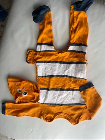 Grenouillère Nemo avec bonnet