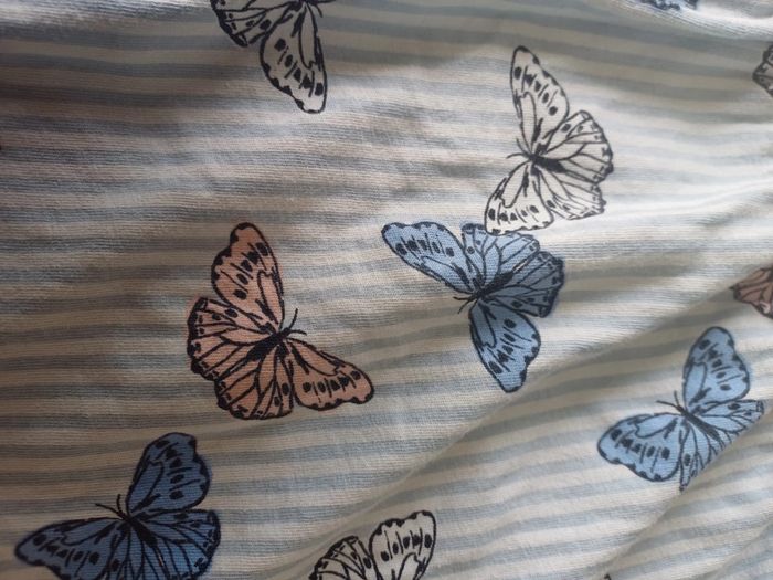 Robe été à bretelles motifs papillons - photo numéro 4